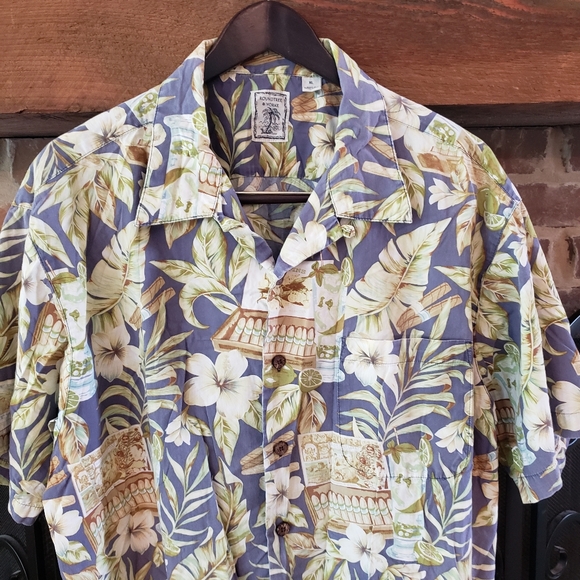 Roundtree & Yorke Other - Roundtree & Yorke Tropical Shirt
